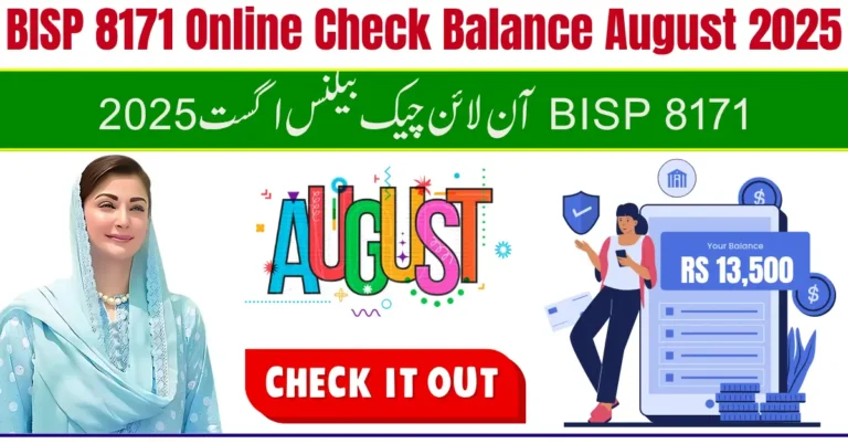 BISP 8171 Online Check Balance – Latest Method to Verify Your Payment Status