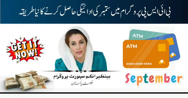 BISP September Payment Not Received Best Solution to Withdraw Rs 13,500